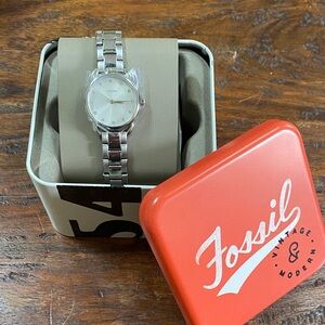 Fossil Stainless Steel Tailor Watch